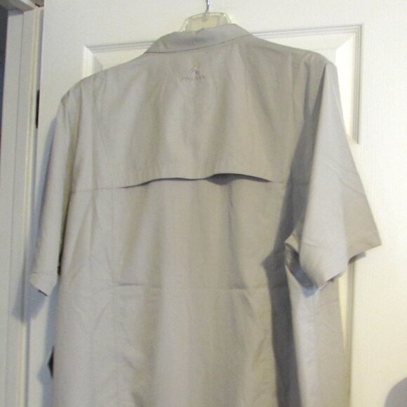NWT PNUMA HECKLER & KOCH Tan Short Sleeve Shooting Shirt Size 3XL - Picture 3 of 5